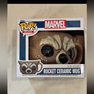 Funko Pop! Mug: Marvel Rocket Raccoon Ceramic Mug